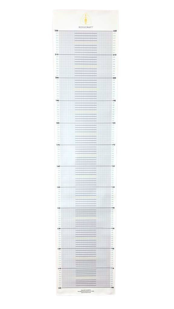 Rosscraft Removable Wall Meter for Height & Wingspan