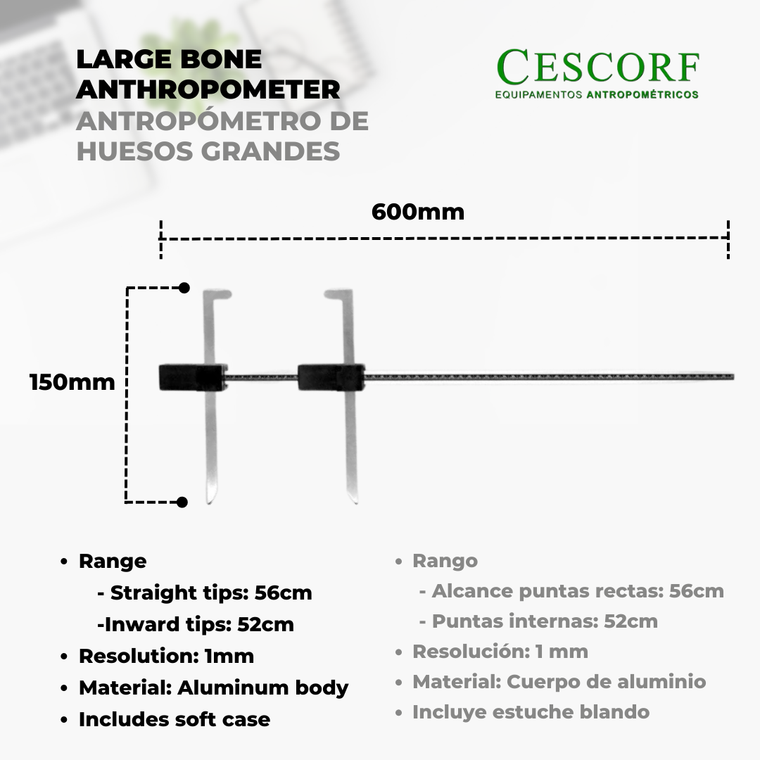 Cescorf Large Bone Anthropometer