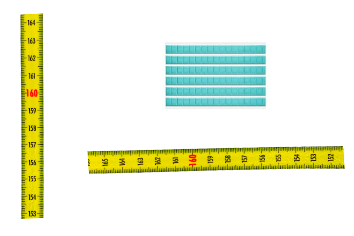 Anthroflex Vertical Wall Tape Measure 3m