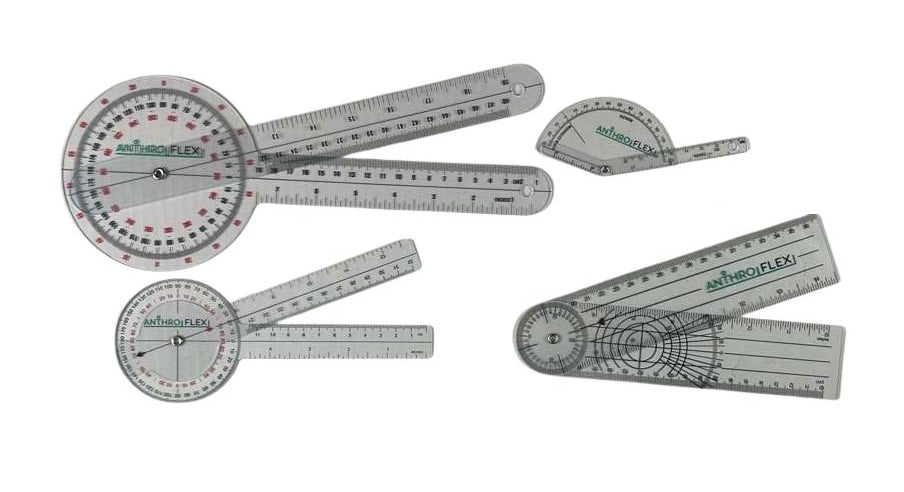 AnthroFlex set de Goniómetros Plásticos