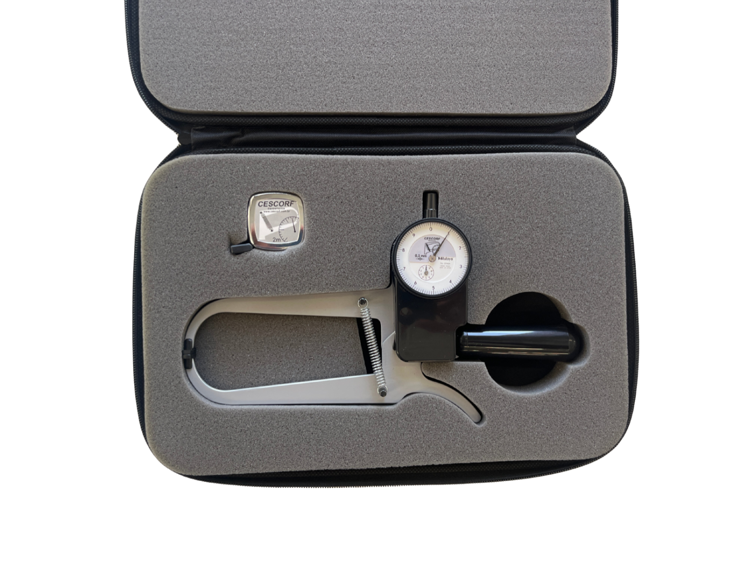 Plicómetro Cientifico Cescorf + Cinta Metrica