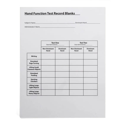 Fdi Testing Hand Hand Function Dexterity Test Kit – NutriActiva