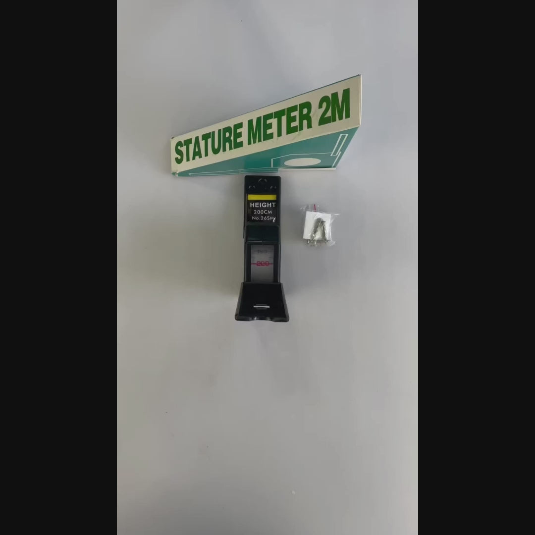 Stadiometer: Wall Mounted Height Meter Growth Ruler CM Metric