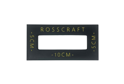 Rosscraft Calibration Block for Small Bone Calipers 5X10CM