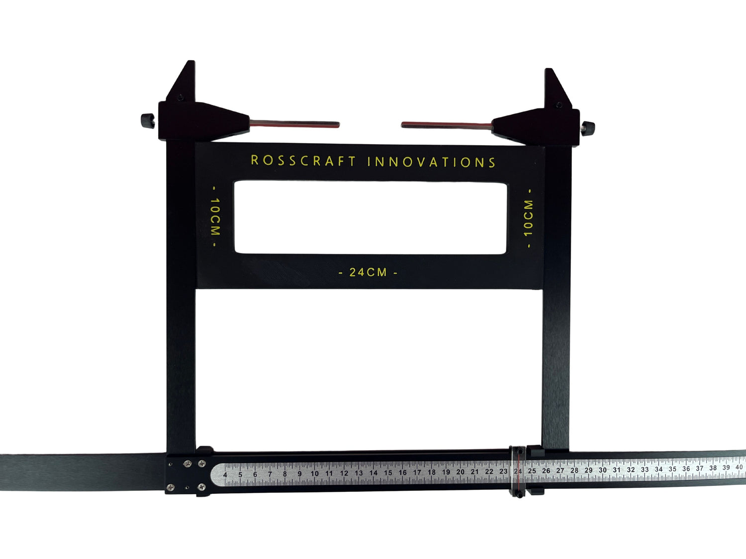 Rosscraft Calibration Block for Small and Large Bone Calipers 10x24cm