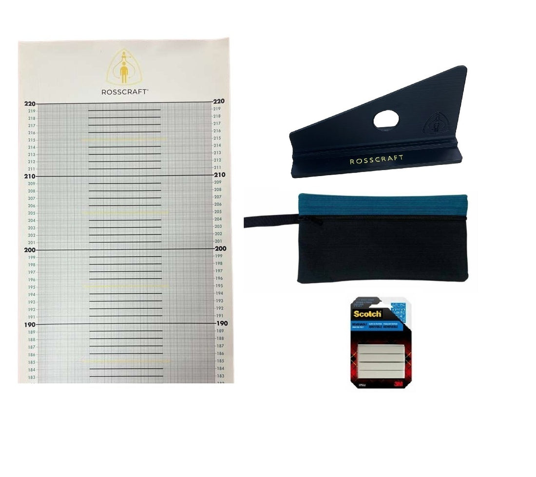 Kit de Medición Portátil de Altura o Envergadura Rosscraft